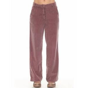 NEW HELLO NITE cotton baby cord theo chino trouser in pinot noir